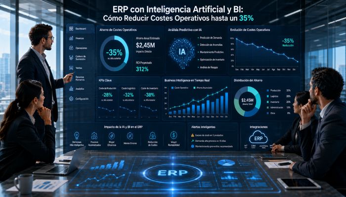 ERP con Inteligencia Artificial y BI